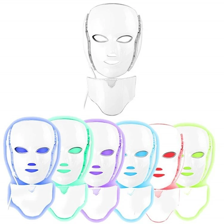 7‑color Led Facial & Neck Therapy Mask (3)