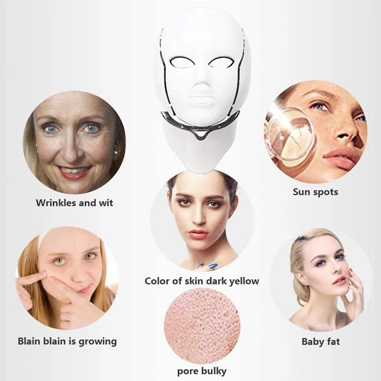 7‑color Led Facial & Neck Therapy Mask (5)