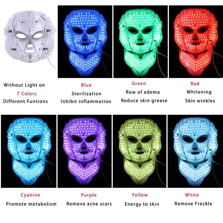 7‑color Led Facial & Neck Therapy Mask (8)