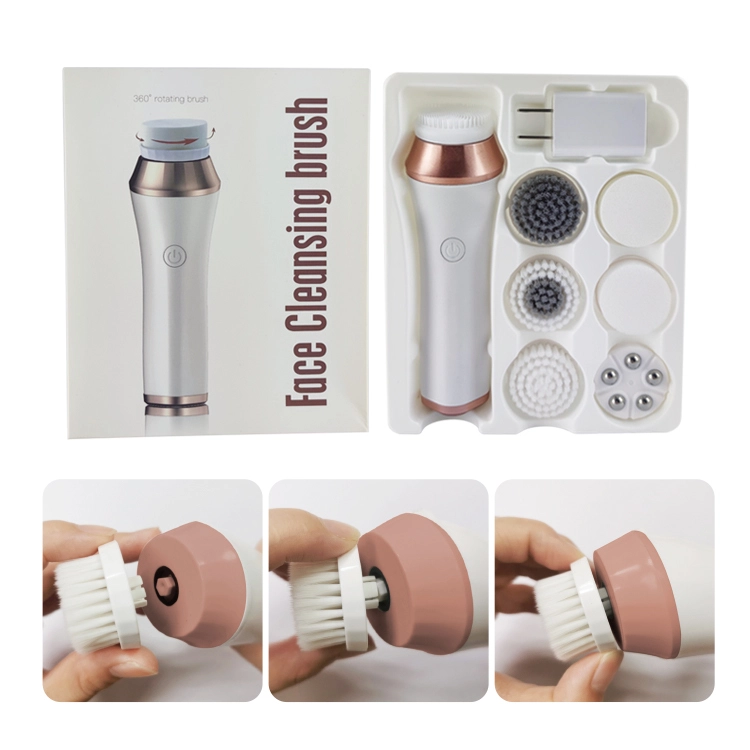 Electric Facial Cleansing Brush & Exfoliating Scrubber (1)