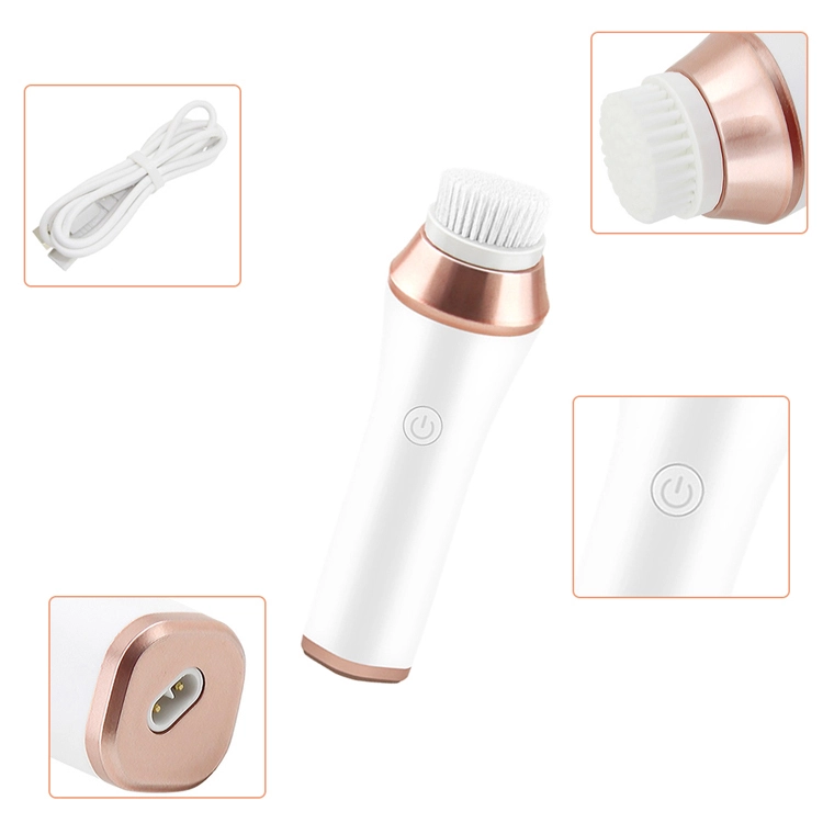 Electric Facial Cleansing Brush & Exfoliating Scrubber (7)