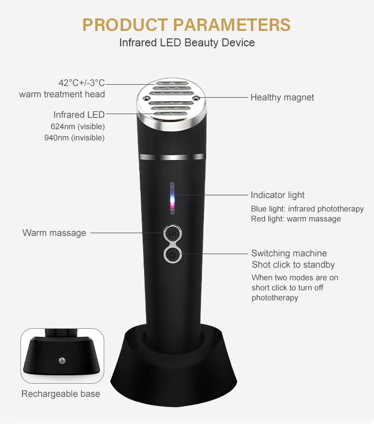 Infrared Red Light Anti‑aging Facial Device
