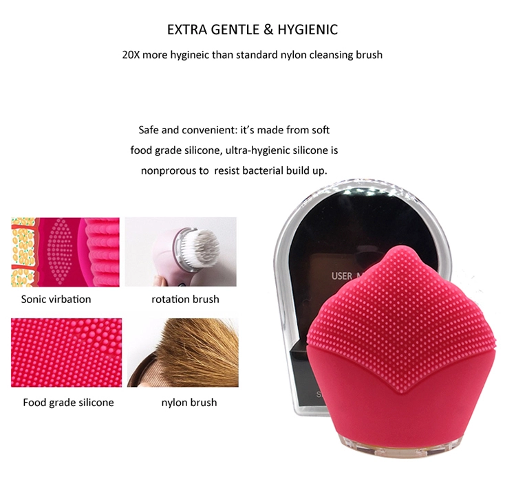 Waterproof Facial Vibration Deep Cleansing Scrubber (7)