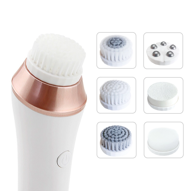 Electric Facial Cleansing Brush & Exfoliating Scrubber