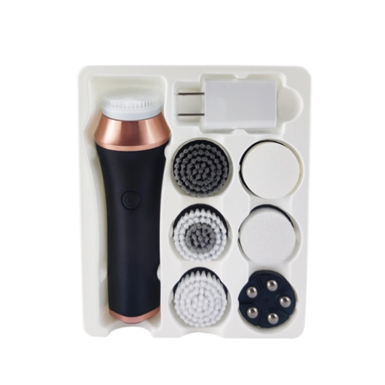 Electric Facial Cleansing Brush & Exfoliating Scrubber